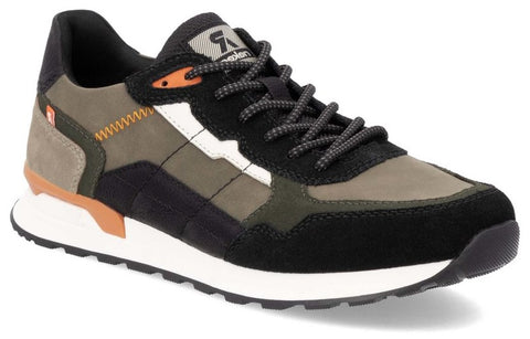 Rieker Evolution U0308-54 Mens Leather Lace Up Trainer