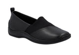 Rieker L1790-00 Womens Leather Slip On Shoes