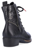 Rieker Y0800-00 Womens Lace Up Ankle Boot