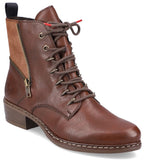 Rieker Y0800-24 Womens Lace Up Ankle Boot