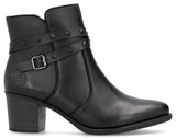 Rieker Y2059-00 Womens Leather Ankle Boot