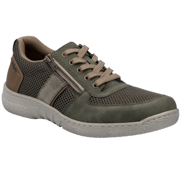 Rieker 03500-54 Mens Extra-Wide Fitting Lace Up Shoe