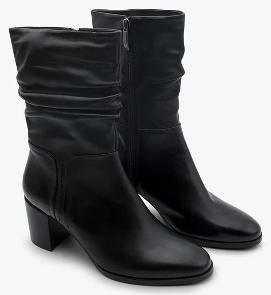 Regarde Le Ciel Joan 11 Womens Leather Mid-Calf Boot