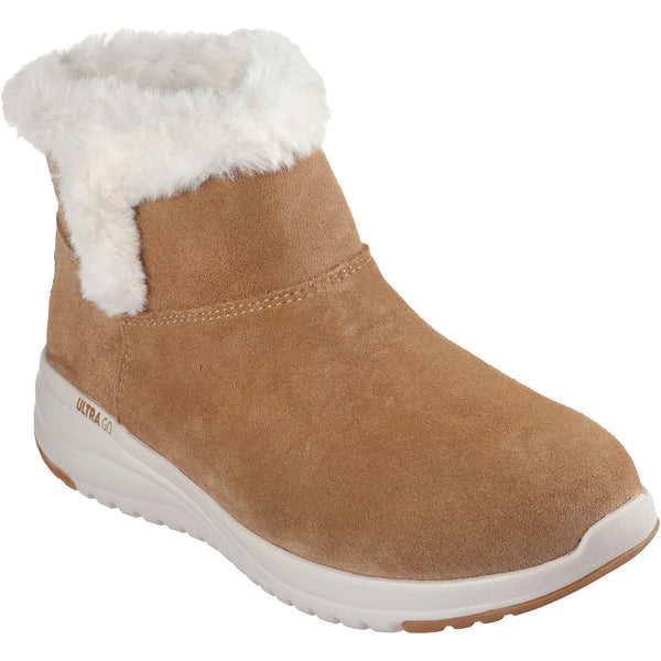 Skechers 144775 On-The-Go Stellar Cozy Step Womens Ankle Boot