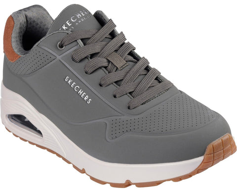 Skechers 183004 Uno Suited On Air Mens Lace Up Trainer