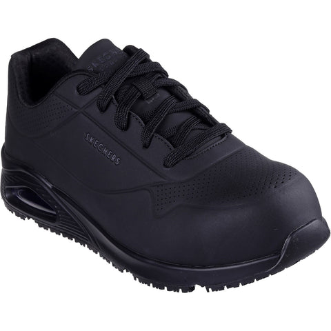 Skechers 200177EC Work Uno SR Doltin Mens Lace Up Trainer