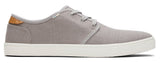 TOMS Carlo Sports Mens Canvas Lace Up Trainer