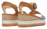 TOMS Diana Womens Wedge-Heeled Sandal