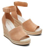 Toms Marisol Womens Touch-Fastening Wedge Sandal