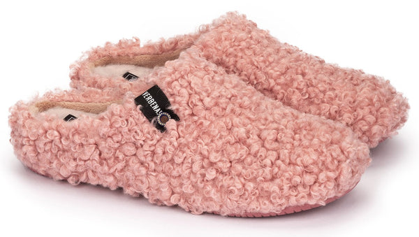 Verbenas York Curly Womens Warm Lined Slipper