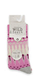 2 Pair Wild Feet Womens Leisure To Lounge Crew Socks