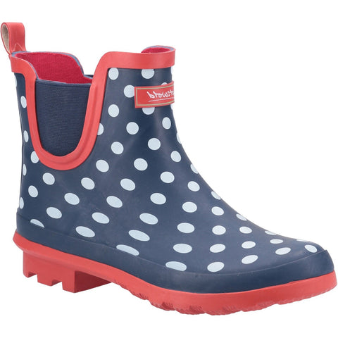 Cotswold Blakney Waterproof Ankle Boot Blue/Red