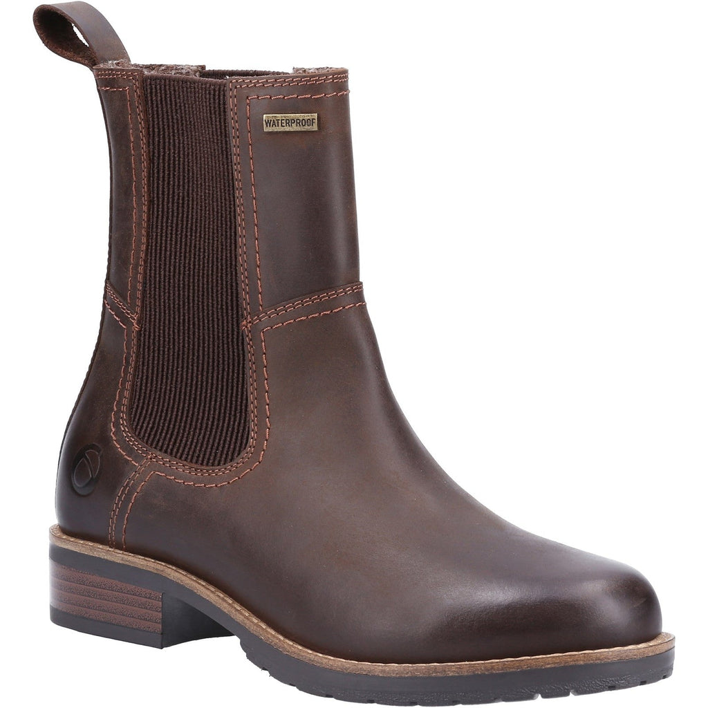 Mont chevalier biker boot cheap for women in brown