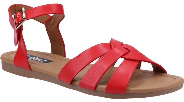 Divaz Antalya Womens Vegan Friendly Summer Sandal – Robin Elt Shoes