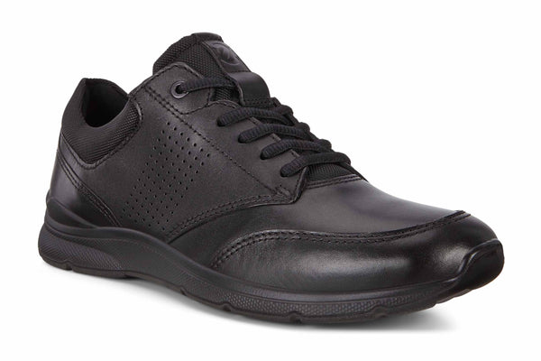 Ecco Irving Mens Leather Lace Up Trainer Style Shoe 511734-51052 ...