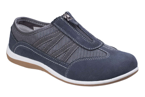 Fleet & Foster Mombassa Womens Zip Fastening Casual Shoe