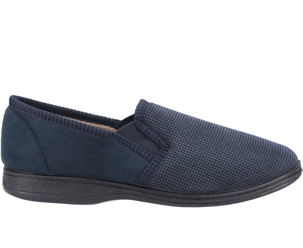 Fleet & Foster Tim Mens Slip On Full Slipper – Robin Elt Shoes