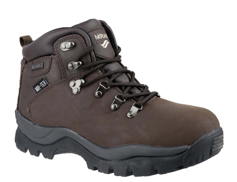 Mirak Nebraska Womens Waterproof Walking Boots Brown