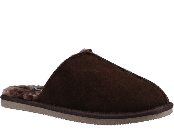 Hush Puppies Coady Suede Mens Mule Slipper