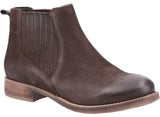 Hush Puppies Edith Womens Leather Chelsea Boot