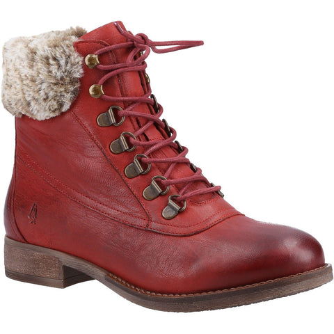 Hush Puppies Effie Womens Leather Ankle Boot