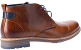 Hush Puppies Jonas Mens Leather Lace Up Chukka Boot