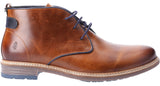 Hush Puppies Jonas Mens Leather Lace Up Chukka Boot