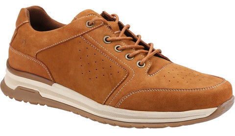 Hush Puppies Joseph Mens Leather Lace Up Trainer