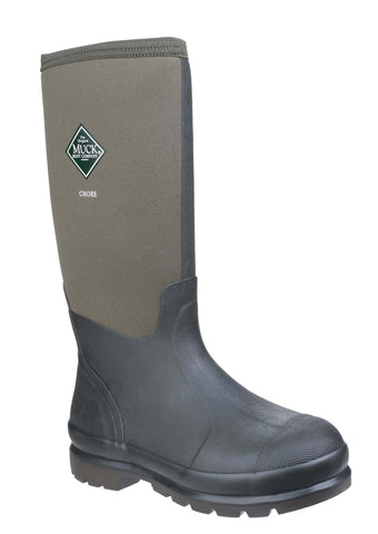 Muck Boot Chore Hi Womens Wellington Work Boot Moss