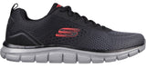 Skechers 232399W Track Ripkent Mens Lace Up Wide Fitting Trainer