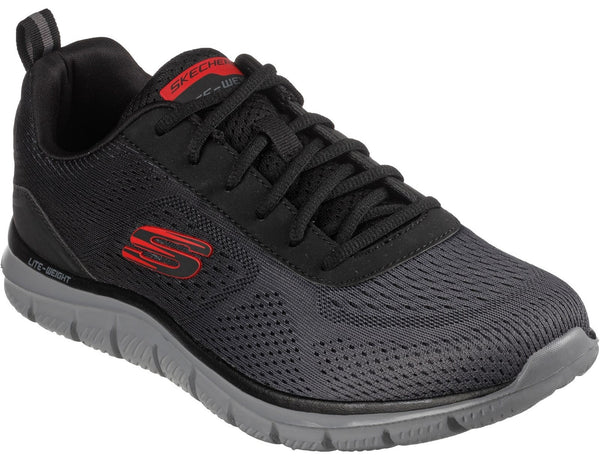 Skechers 232399W Track Ripkent Mens Lace Up Wide Fitting Trainer